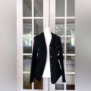 NWOT $150 Hard Tail Forever Hooded Shacket Sz L